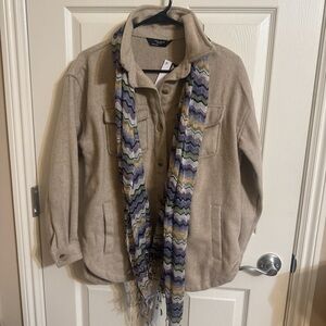 Croft & Barrow Tan Women's Utility Jacket